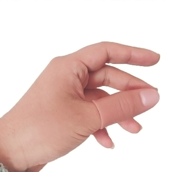 1Pc Soft Fake Tip Thumb Close Finger Stage Up Trick Magic Props E7F6