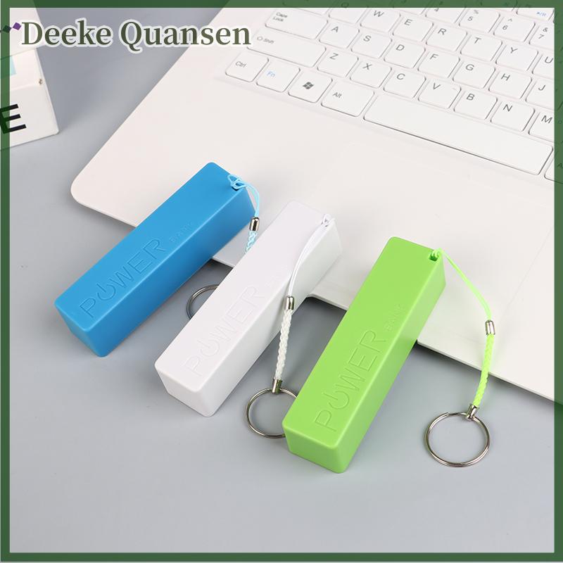 Deeke Điện thoại di động ngân hàng sạc pin gói cho trường hợp tự làm hộp Protable đầy màu sắc stroage hộp