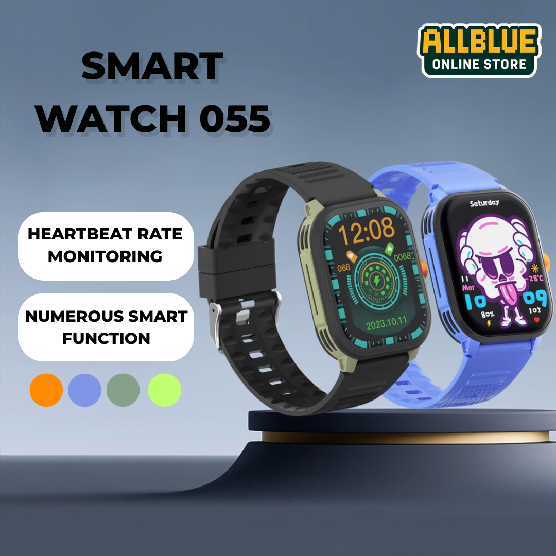 LC1/055 Smart Watch Unisex 2.01Inch Outdoor Bluetooth Full Function LC1 Smart Watch HeartBeat Monitoring Sport Mode Audio Call | Jam Tangan Pintar Harga  22 Ringgit*Penghantaran Percuma