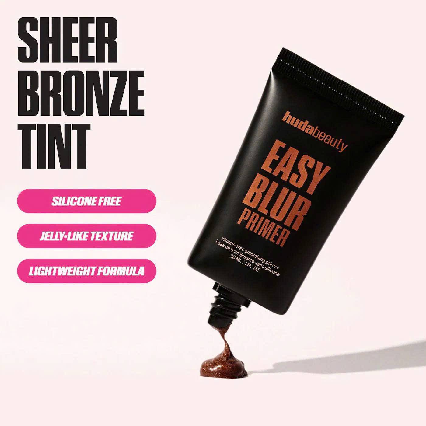 Kem Lót, Che Phủ Cao HUDA BEAUTY - Easy Blur Silicone-Free Smoothing & Pore-Minimizing Primer 30ml