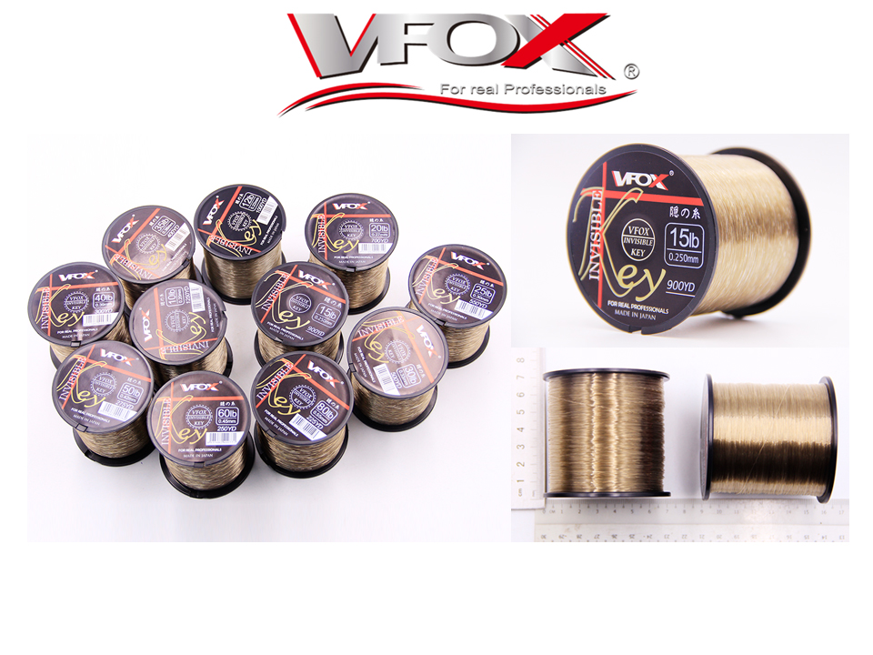 VFOX INVISIBLE FISHING LINE SPOOL INVISIBLE WATER (COLOR: CLEAR
