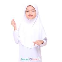 Set A Tudung Sekolah Awning Scuba Reject Tudung Sicomel Original
