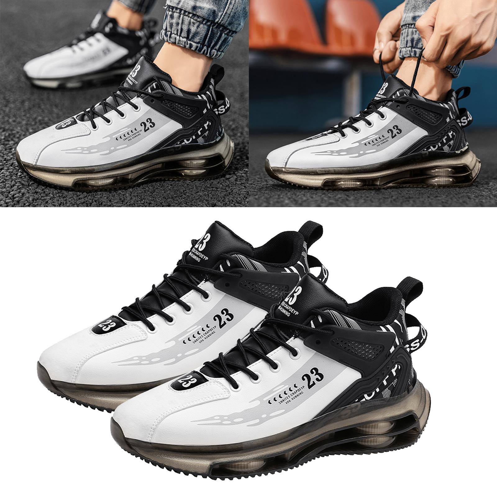 BNMUSIC Sneakers Running Shoes Casual Fashion Cushioning Lightweight Footwear Sports Shoes Ankle Boots for Outdoor Training Walking Hiking - 8