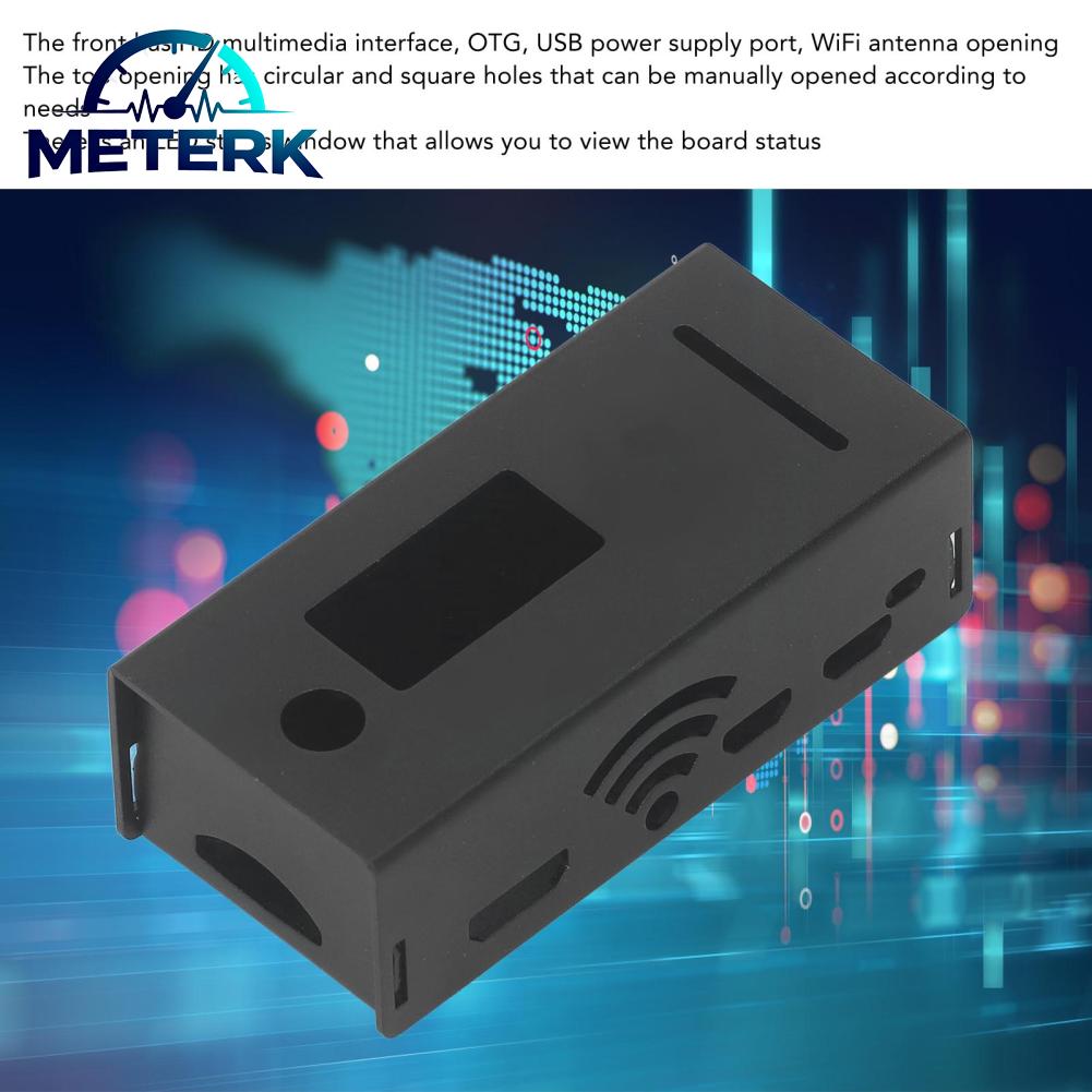 Meterk Vỏ điểm truy cập MMDVM Vỏ điểm truy cập màu đen Hợp kim nhôm Lắp đặt dễ dàng Đường cắt chính xác cường độ cao với vít M2.5X3 để bảo vệ Giá 215,000 Đồng*Miễn phí vận chuyển