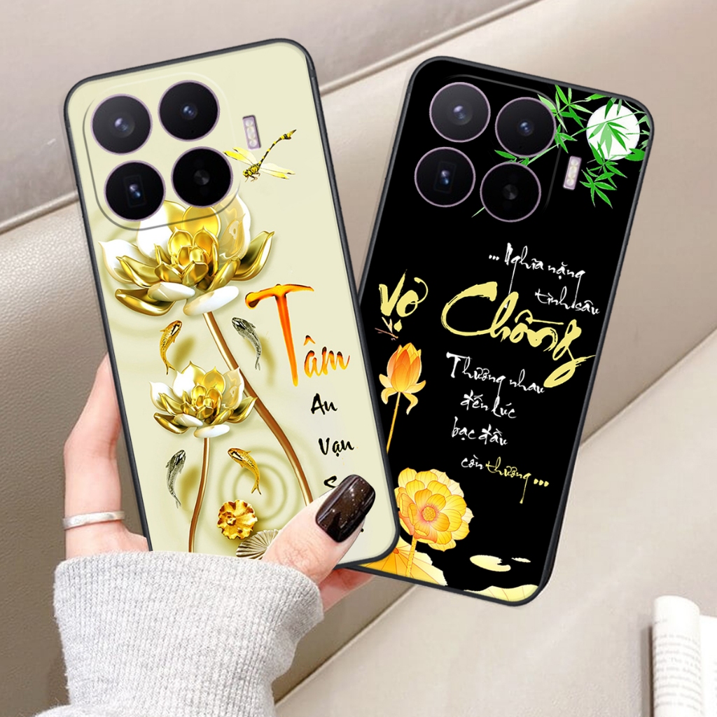 Ốp lưng cho Xiaomi 17T / 17T PRO mẫu tài lộc,thư pháp, chữ an, nhẫn,chữ tâm