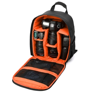 สินค้า EOSM DSLR Camera backpack เป้ใส่กล้องถ่ายรูปกล้องกันน้ำกระเป๋าจัดระเบียบปรับเบาะสำหรับกล้อง DSLR Universal กันน้ำกระเป๋าสะพายกล้องดิจิตอล
