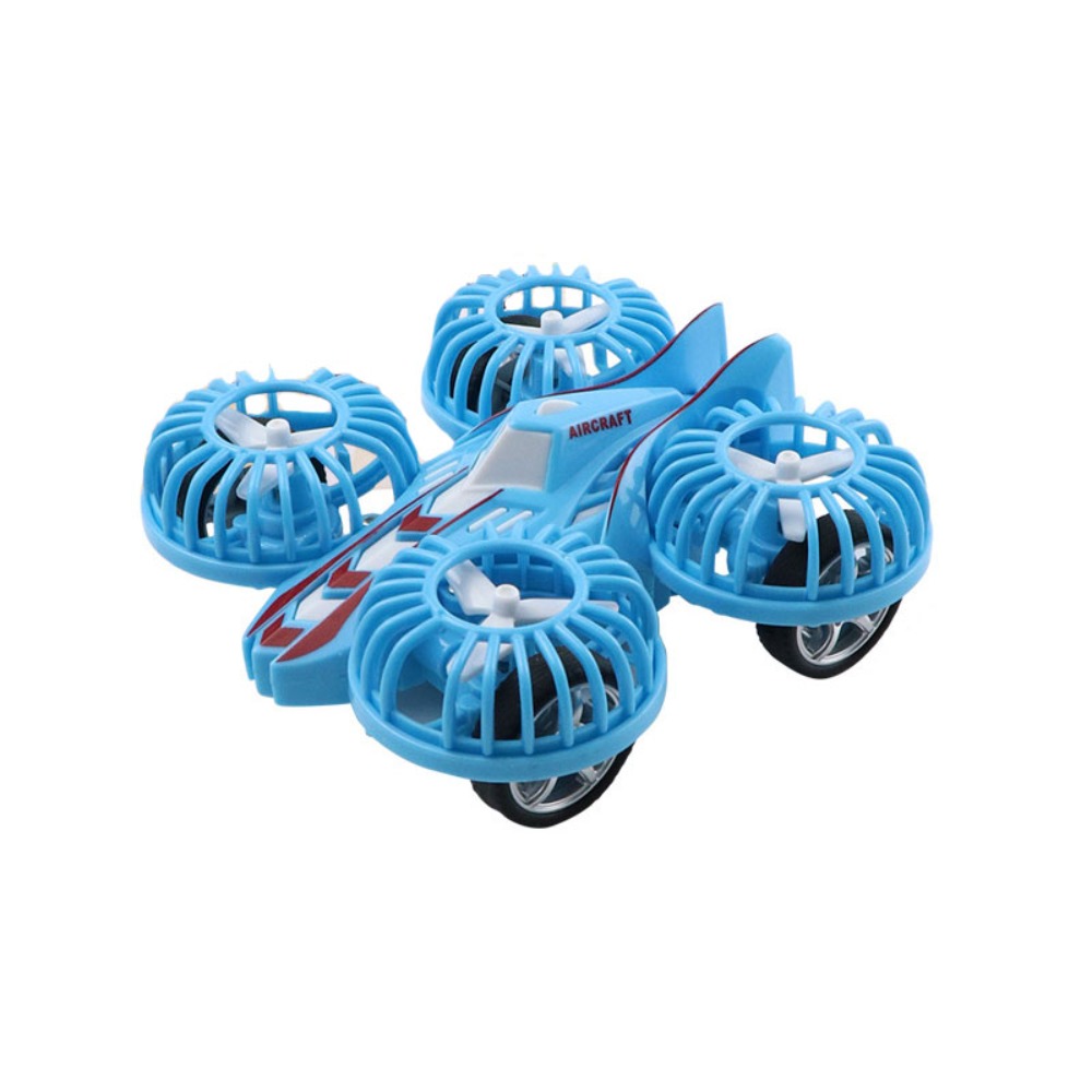 RIACHTAIS Cánh quay Đồ chơi dẫn động tất cả các bánh có lực quán tính Chống sốc Bốn bánh Mô hình ô tô xếp hình trượt Xe kéo lùi chạy bằng ma sát Phim hoạt hình Mô hình mô phỏng ô tô máy bay Cậu bé Cậu gái - 9