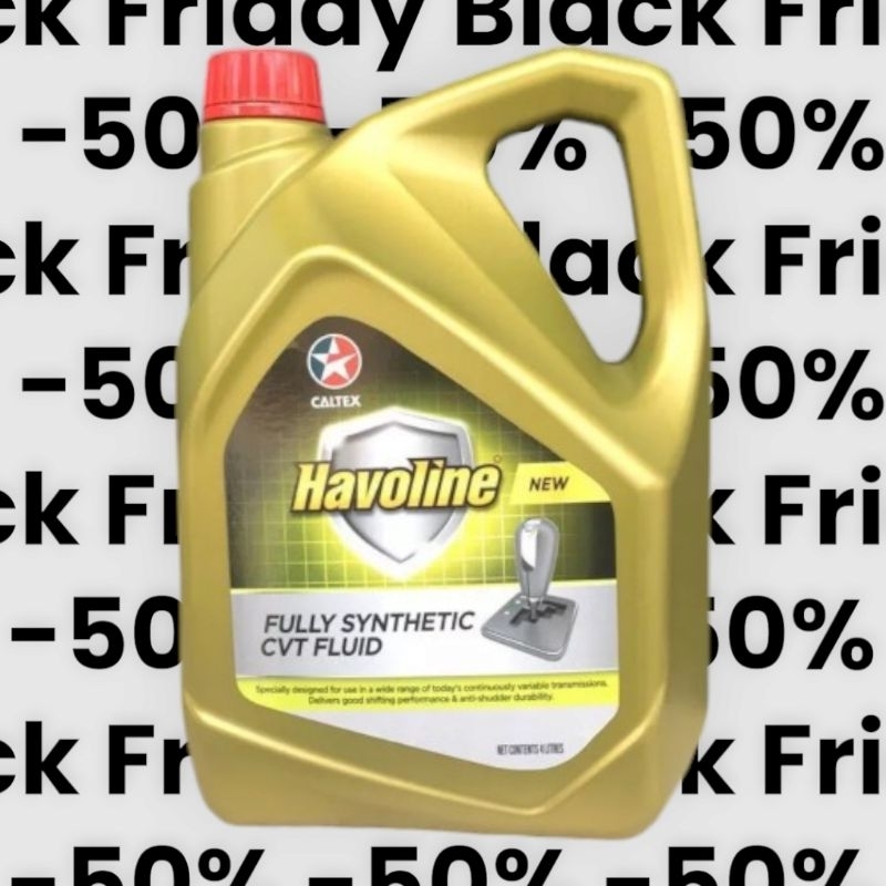 DẦU CVT CALTEX TRUYỀN ĐỘNG TỰ ĐỘNG, TỔNG HỢP 100% TOÀN PHẦN Havoline Caltex 4L lít