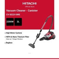Hitachi Bagless Cylinder Cyclone Multi Cleaning Vacuum Cleaner 2200W CV-SE22V BRE
