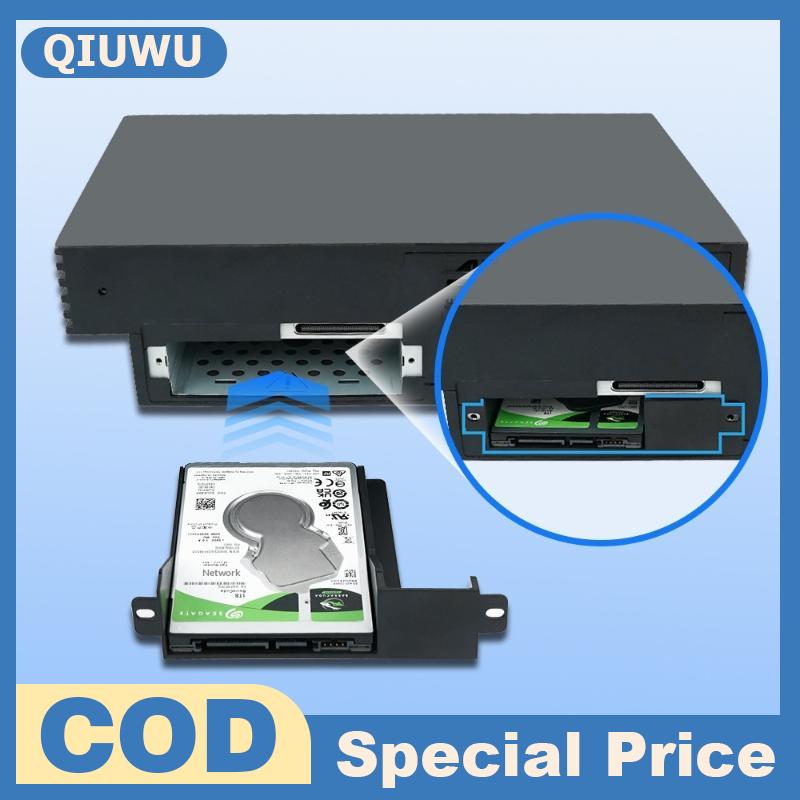 QIUWU ตัวยึดฮาร์ดไดรฟ์2.5IN 3D พิมพ์ลายพร้อมสกรูตัวยึดอะแดปเตอร์เครือข่ายที่เก็บข้อมูล HDD ที่เสถียรสำหรับเดสก์ท็อป ราคา 110 บาท*ส่งฟรี