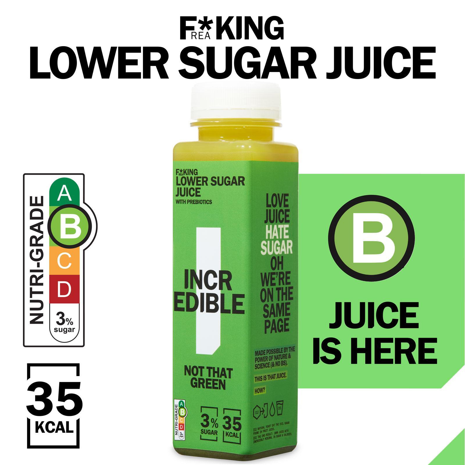 INCREDIBLE Cold Pressed Greens Juice⎮Lower Sugar 100% Juice