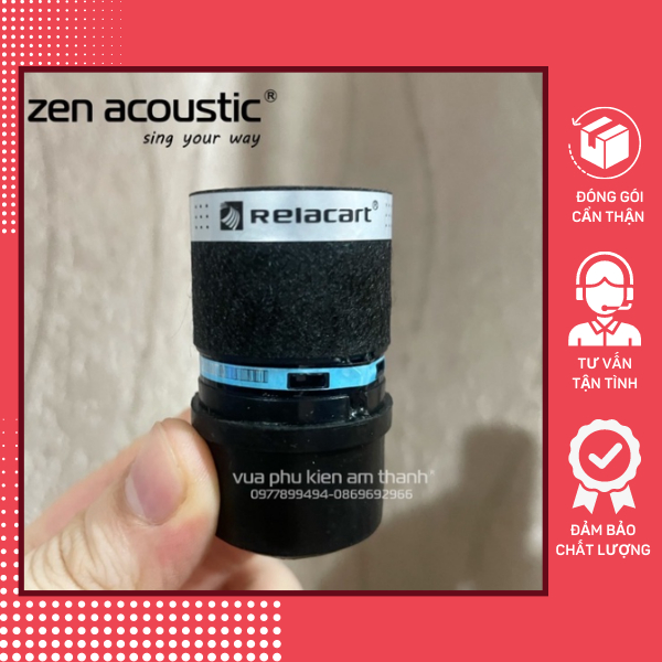 Củ Mic RELACART 3300 không Đế, Côn mic Relacrt hạn chế rú rít, vỡ tiếng kể cả khi hát lớn hàng mới nhất, củ micro chính hãng chất lượng cao cấp