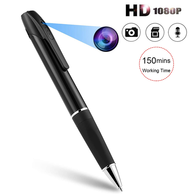Digital Video Voice Recorder Audio Pen with Camera Camcorder for Class Meeting 