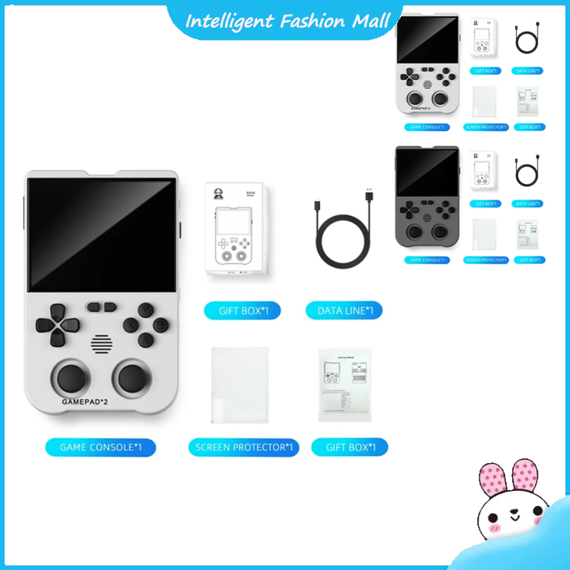 XU10 Retro Handheld Game Console Mini Game Console With 3000mAh Rechargeable Battery 3.5-Inch IPS Screen Linux System Arcade Controller For Men Women Kids ราคา 2,603 บาท*ส่งฟรี