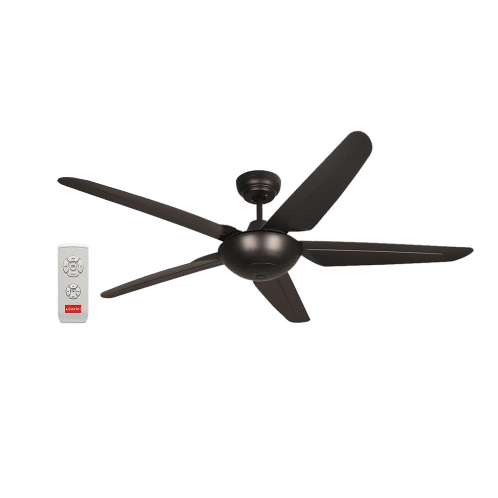 HomePro พัดลม 556-BK 56 นิ้ว 5 ใบพัด สีดำ แบรนด์ CARINI ราคา 4,590 บาท*ส่งฟรี