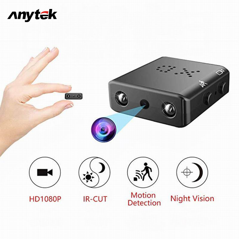 Hd 1080p Mini Camera Ir-cut Night Vision Motion Detection Security Camcorder Cmos Sensor Loop Video Recorder ราคา 331 บาท*ส่งฟรี