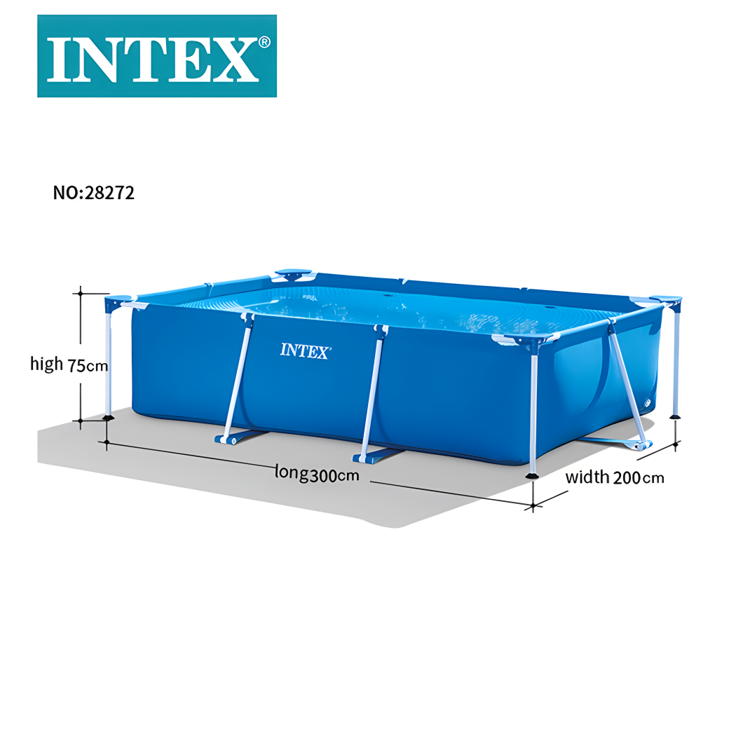 DOTI สระว่ายน้ำ ทรงสี่เหลี่ยม มี2ขนาดให้เลือก เล่นได้หลายคน เหมาะสำหรับเล่นในร่มหรือกลางแจ้ง ราคา 2,539 บาท*ส่งฟรี