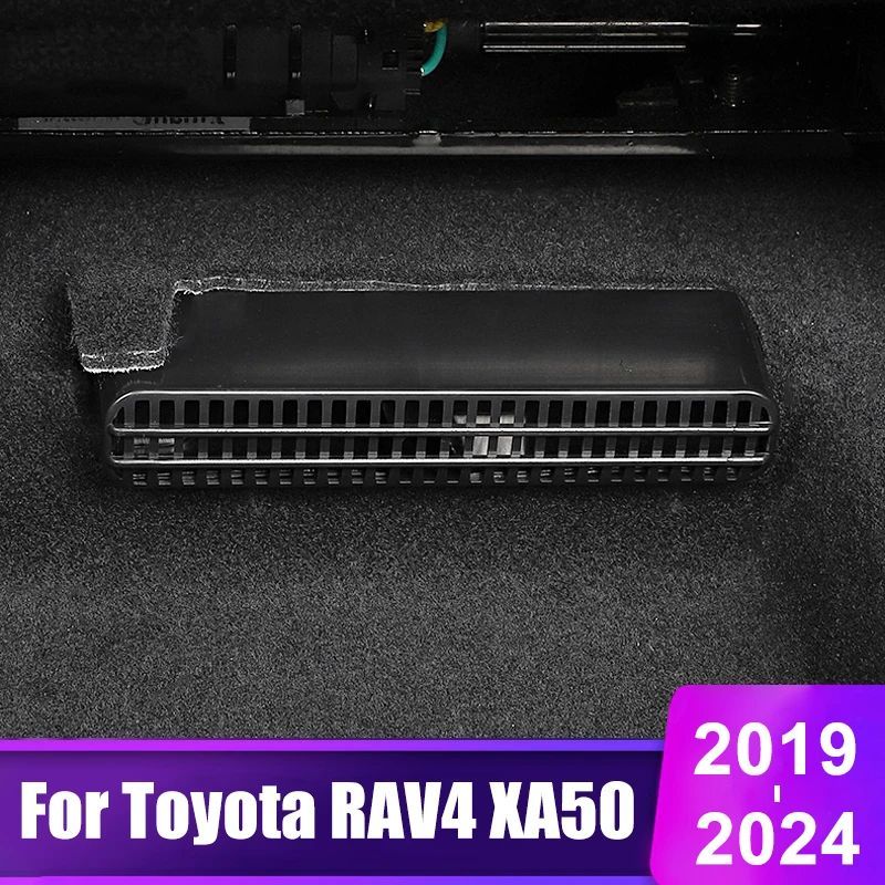 For Toyota RAV4 XA50 2019 2020 2021 2022 2023 2024 Car Air Outlet Cover Back Seat Under Air Conditioning Vent Net Accessories