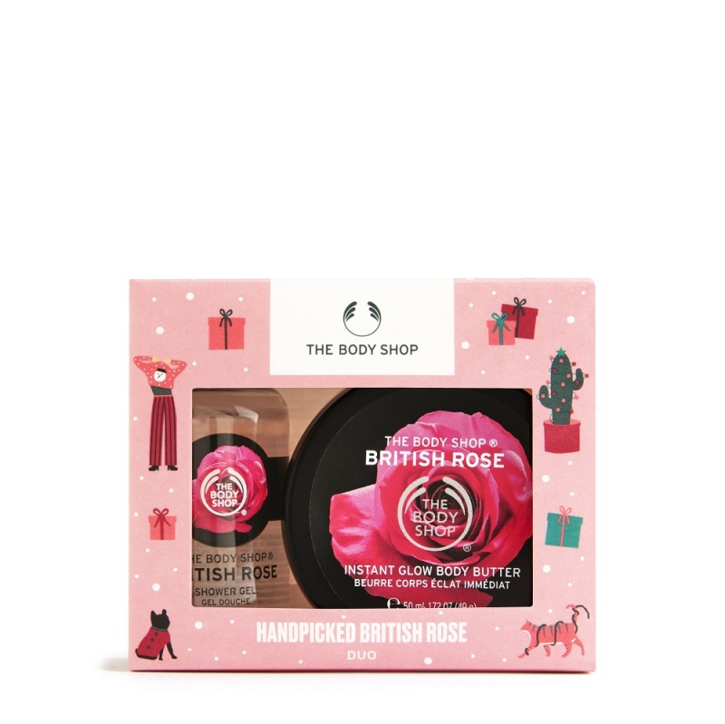 Buy The Body Shop Handpicked British Rose Duo (Christmas Gift Set) Singapore