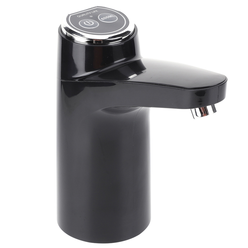 [Waanon]Auto Water Pump Electric Water Pump USB Rechargeable Portable Water Dispenser One Key Switch for Outdoor Camping