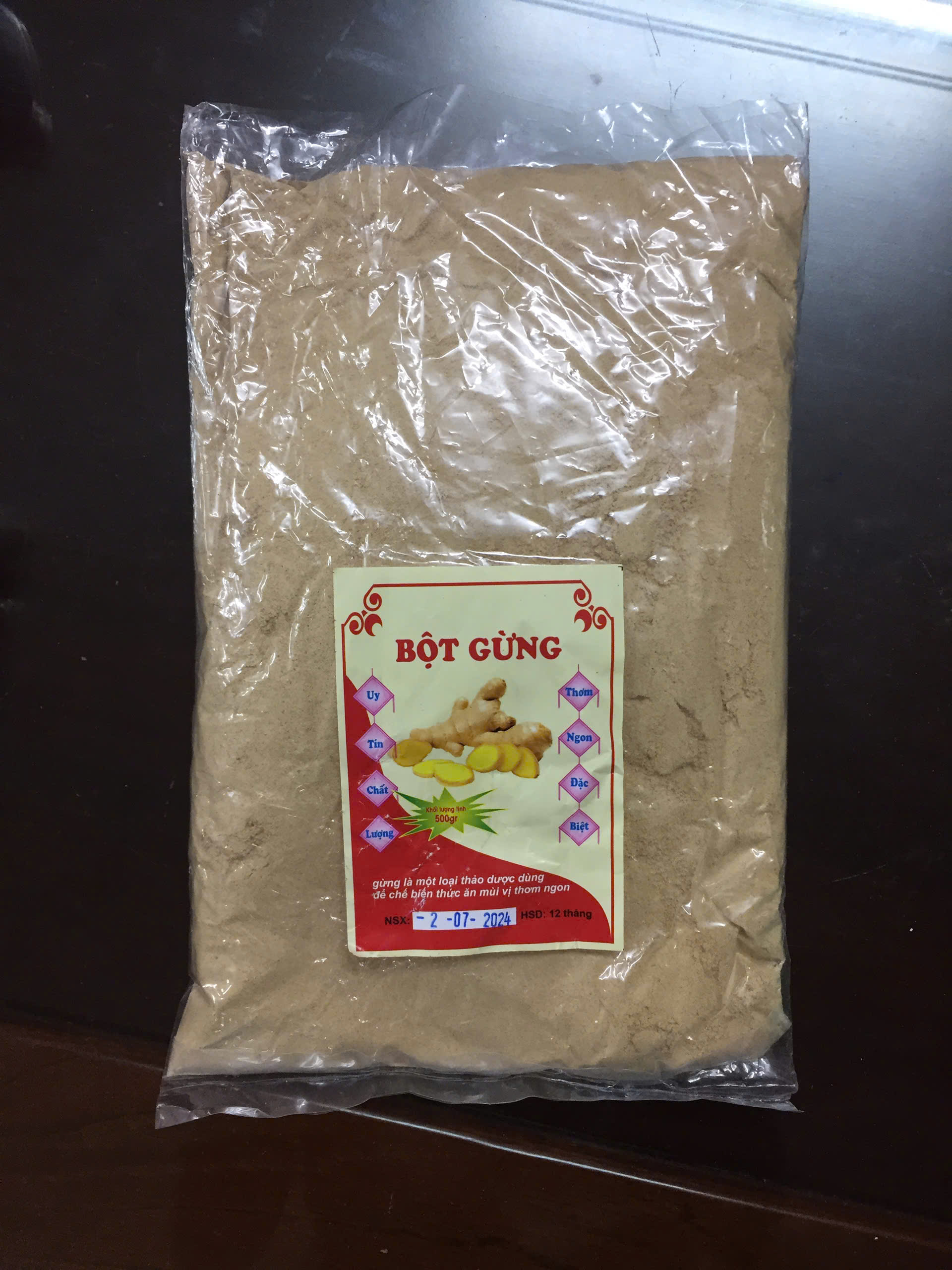 500gr bột củ gừng