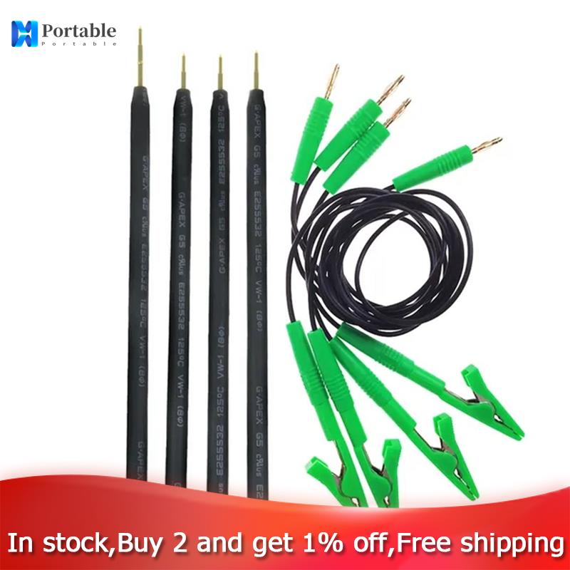 【POR】-4pcs/Set Probe Pens for Replacement Needles for FGTECH BDM100 CMD with Connect Cable Diagnosti