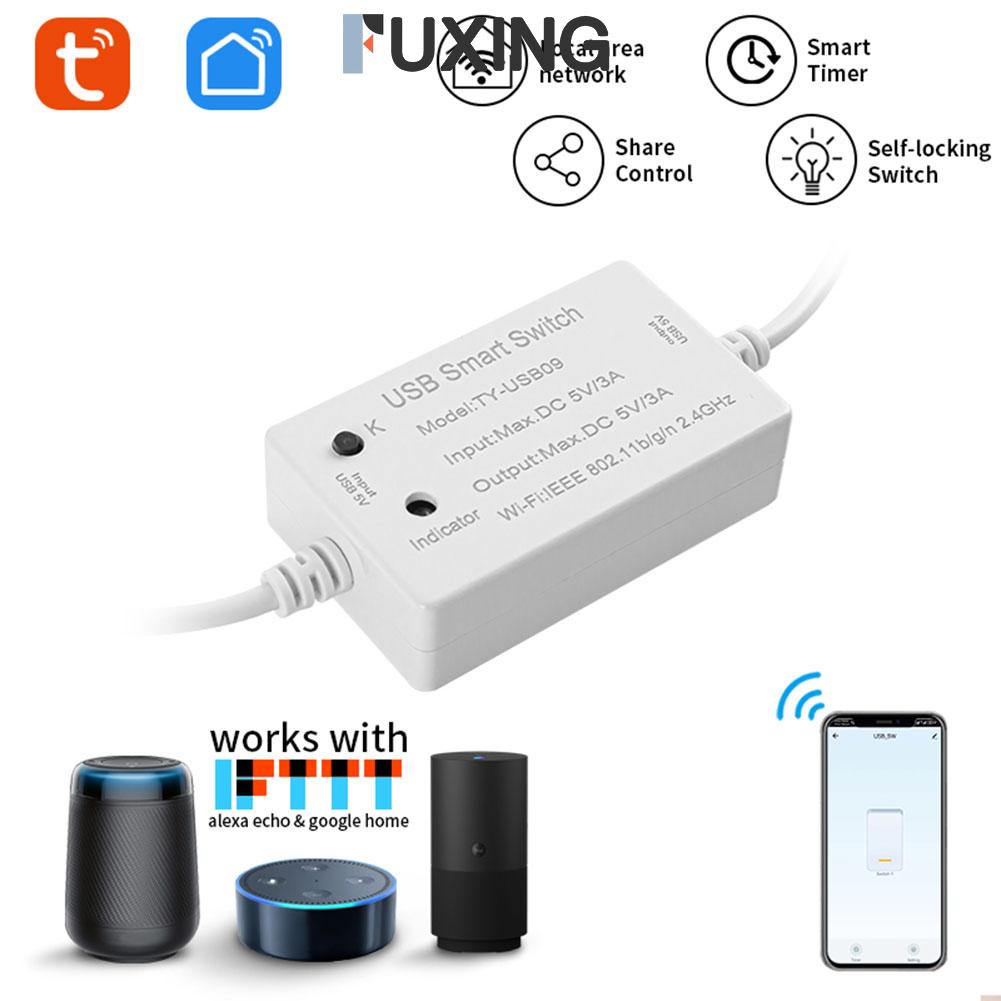 FUXING For Tuya USB Switch Household Appliance USB Switch Universal ราคา 320 บาท*ส่งฟรี