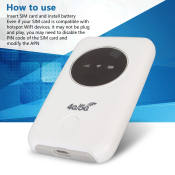 Portable 4G LTE USB WiFi Modem with Built-in 5G