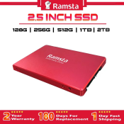 Ramsta S800 SATA III SSD - 128GB to 1TB Options