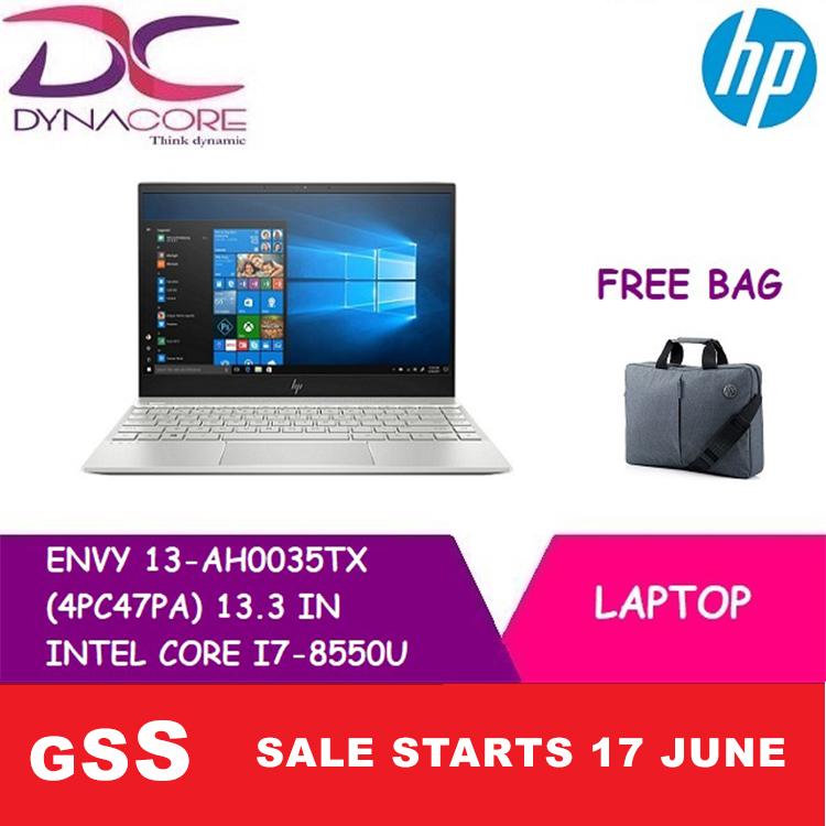 HP ENVY 13-AH0035TX (4PC47PA) 13.3 IN INTEL CORE I7-8550U 16GB 512GB M.2 SSD WIN 10