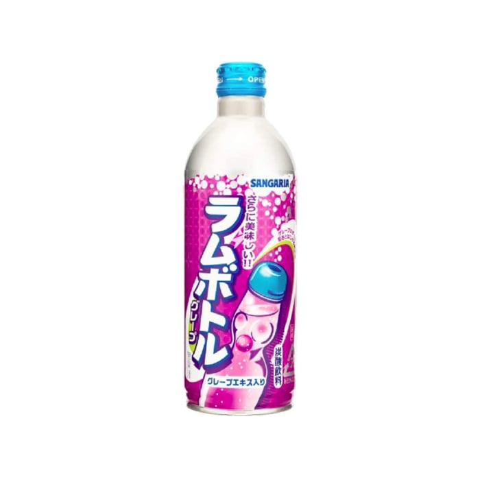 Ramune Sangria Grape Soda 500g