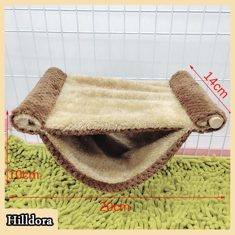 [Hilldora] Hamster treo nhà lồng ngủ tổ giường vật nuôi chuột hamster guinea lợn thỏ đồ chơi lồng đu vật nuôi động vật nhỏ cung cấp - 4