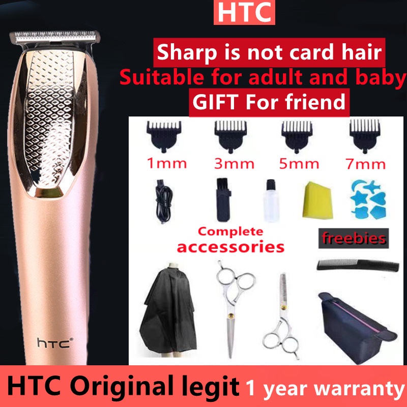 Buy OSHEE STORE HTC AT 1210 Electric Hair Trimmer for Men Clipper Shaver  Rechargeable, Adjustable Hair Machine for Men Beard Trimmer with 4 Combs  Online at Best Prices in India - JioMart.