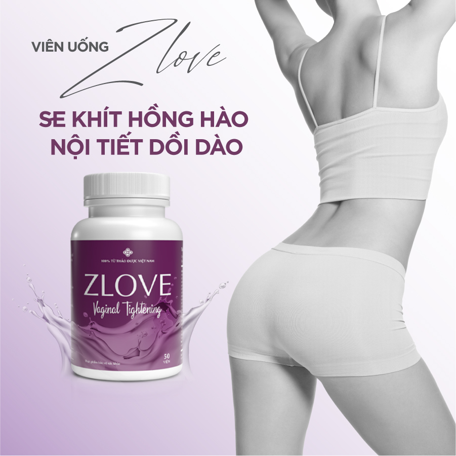 BỘ 3 Hộp Zlove - Hỗ trợ se khít vùng kín