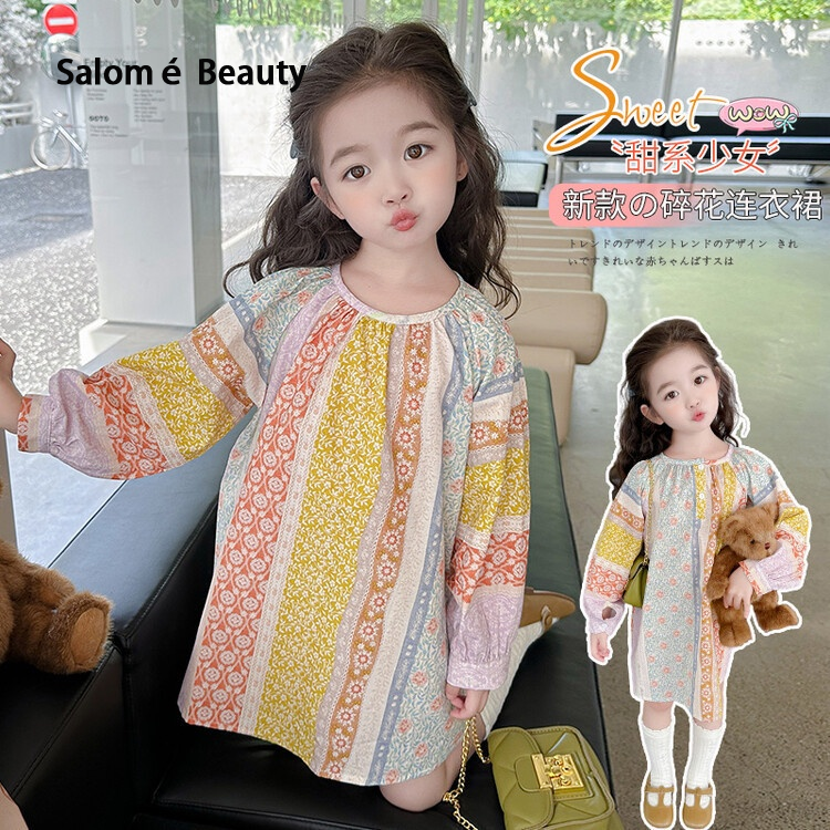 Swimsuit Long arm Inked Korean vintage Autumn fashion for girls ราคา 158 บาท*ส่งฟรี