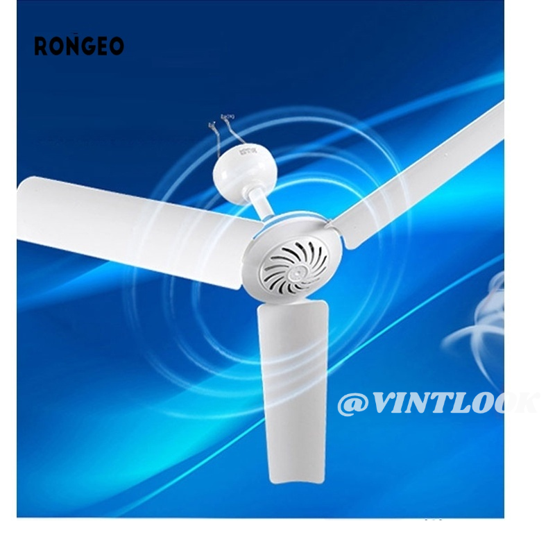 VINTLOOK Small ceiling fan small mini breeze dormitory student mosquito net bed silent electric fan household hanging fan high wind ราคา 139 บาท*ส่งฟรี