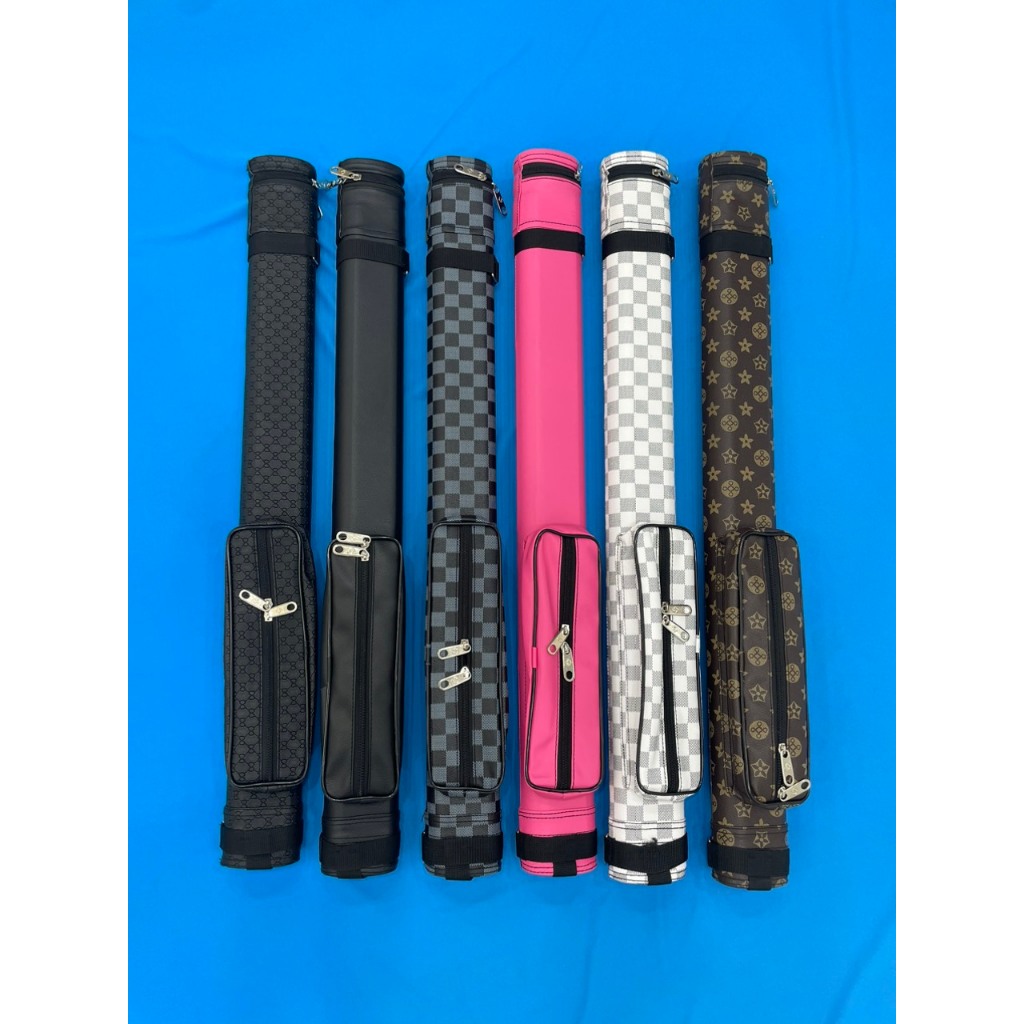 Bao da đựng cơ bida 1x1. Bao đựng cơ bida 1 cán, 1 ngọn. Bao đựng cơ bida giá rẻ