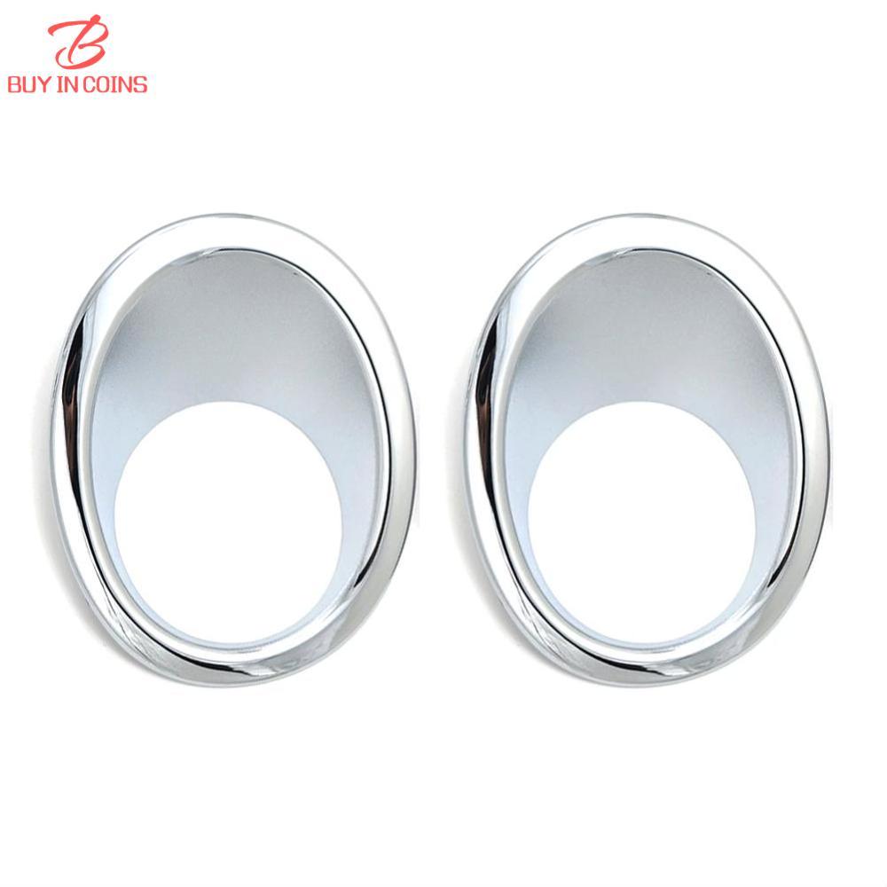 BUY IN COINS 2Pcs Car Front Bumper Fog Light Cover Trims Foglight Lamp Cover Decor for Honda CRV CR-V 2007 - 2010 ABS Accessories ราคา 253 บาท*ส่งฟรี