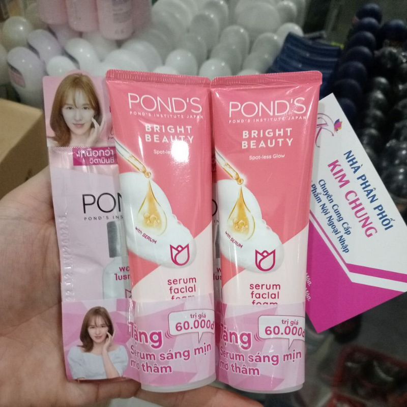 Sữa rửa mặt pond's 50g sáng da pond's white beauty