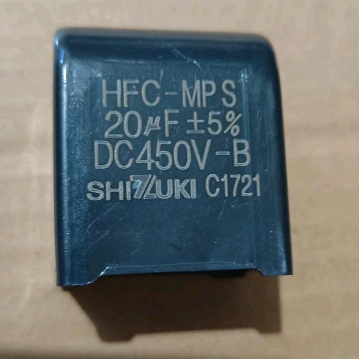 KAPASITOR DC 20UF 450V - Elvoir Store Harga  221,000 Ringgit*Penghantaran Percuma