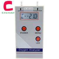 [LA19REA]Oxygen Analyzer Professional 21%-95.6% O2 Meter Gas Detector Portable O2 Oxygen Concentration MeterO2 EU Plug