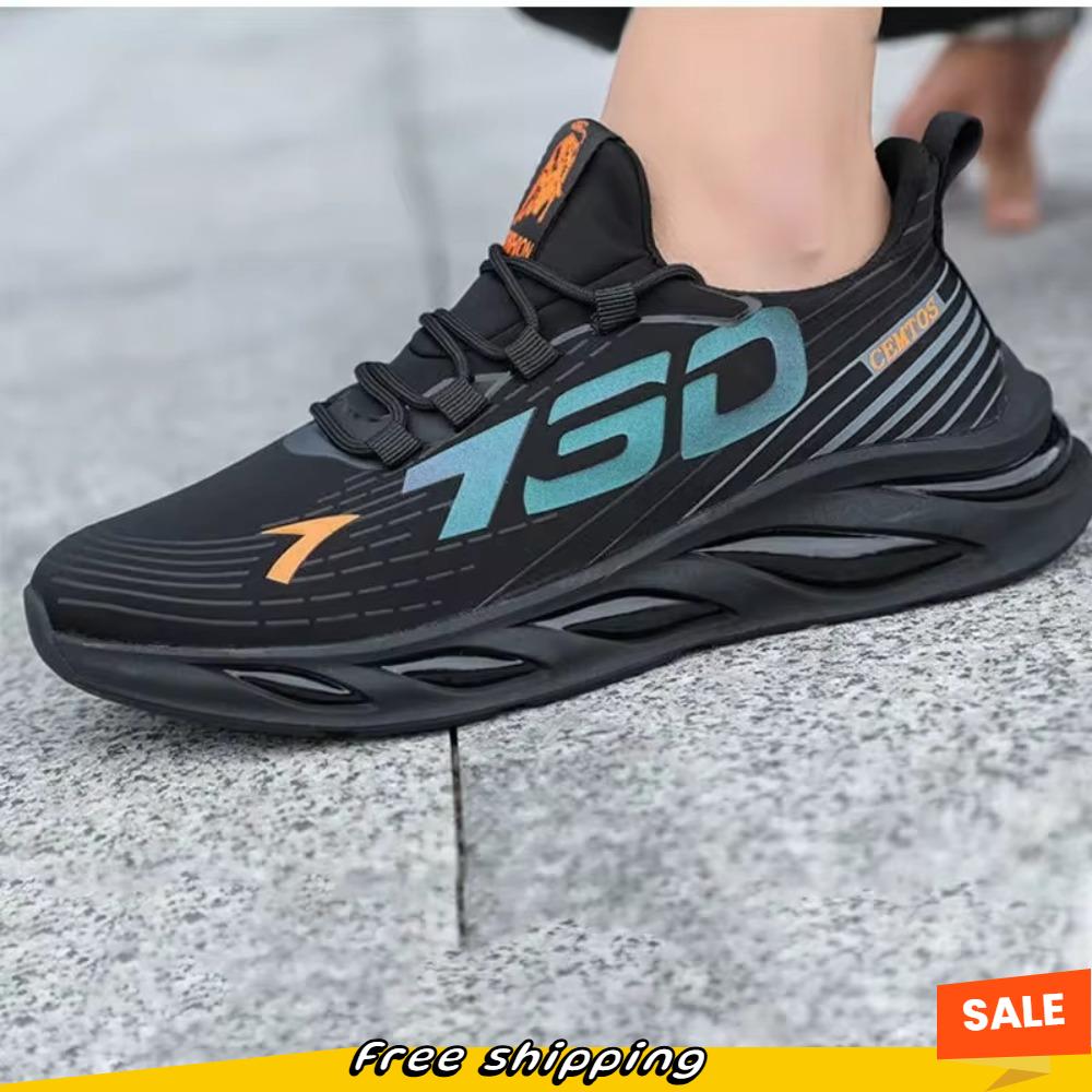 TT GLASSES Thoáng khí Giày sneaker nam thường ngày Chống mài mòn Chống trượt Giày chạy bộ Thời trang Đế mềm Giày sneaker thời trang Slip-On Dành cho Xuân Thu