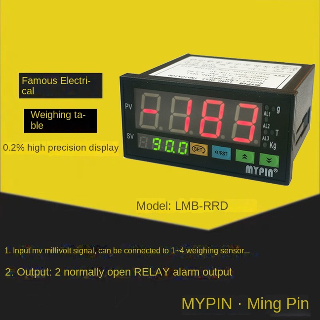 Bộ Điều Khiển Cân Định Lượng LM8-RRD Series - Giải Pháp Chính Xác Cho Hệ Thống Cân Đo