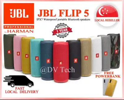 JBL Flip 5 IPX7 Waterproof Portable Waterproof Speaker