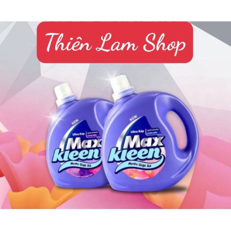 Nước giặt xả Maxkleen 2in1 chai 2kg4