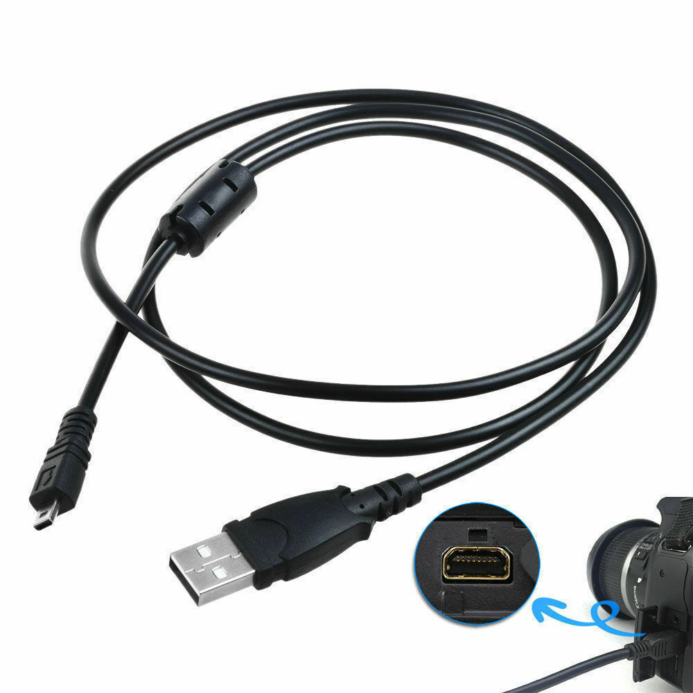 Sạc DC USB + Dây Cáp đồng bộ dữ liệu cho máy ảnh Nikon Coolpix P100 P530