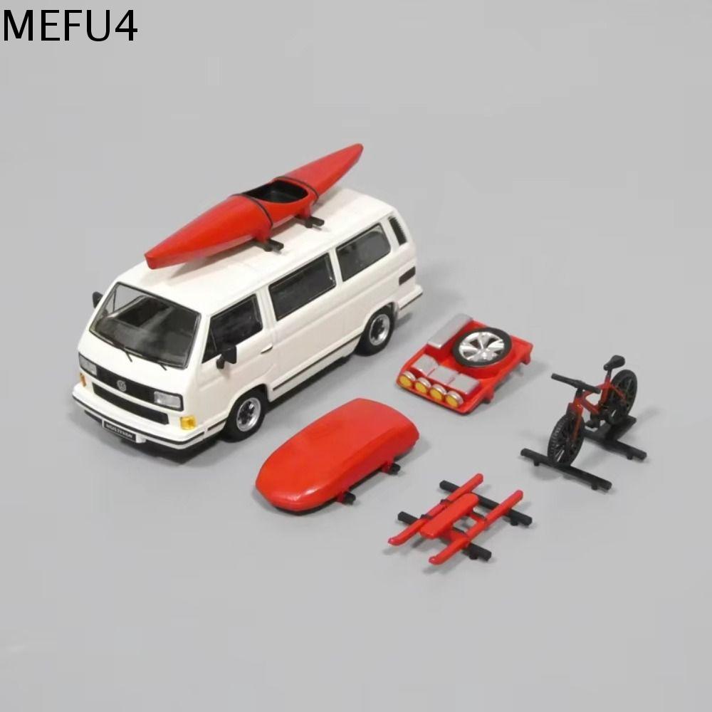 MEFU4 Tỷ lệ 1:64 Đồ chơi mái nhà xe mô hình Xe đạp Kayak Dòng sản phẩm du lịch địa hình Giá để hành lý mô hình ô tô Đồ chơi xe cộ Nhựa Phụ kiện mái ô tô 1/64 Bộ sưu tập