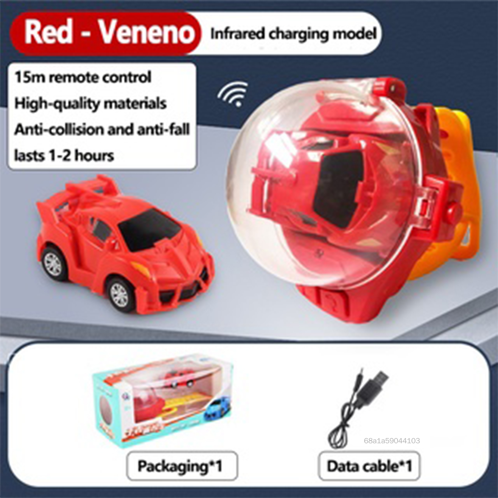 Xem với điều khiển từ xa xe trẻ em Đồ chơi điện Mini Boy Racing điều khiển từ xa xe hơi trẻ em SRJS-VN - 9
