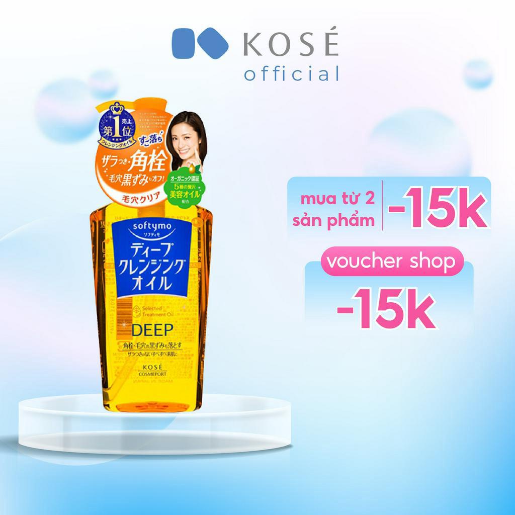 Dầu tẩy trang Kose Softymo Deep Cleansing Oil làm sạch sâu 230ml