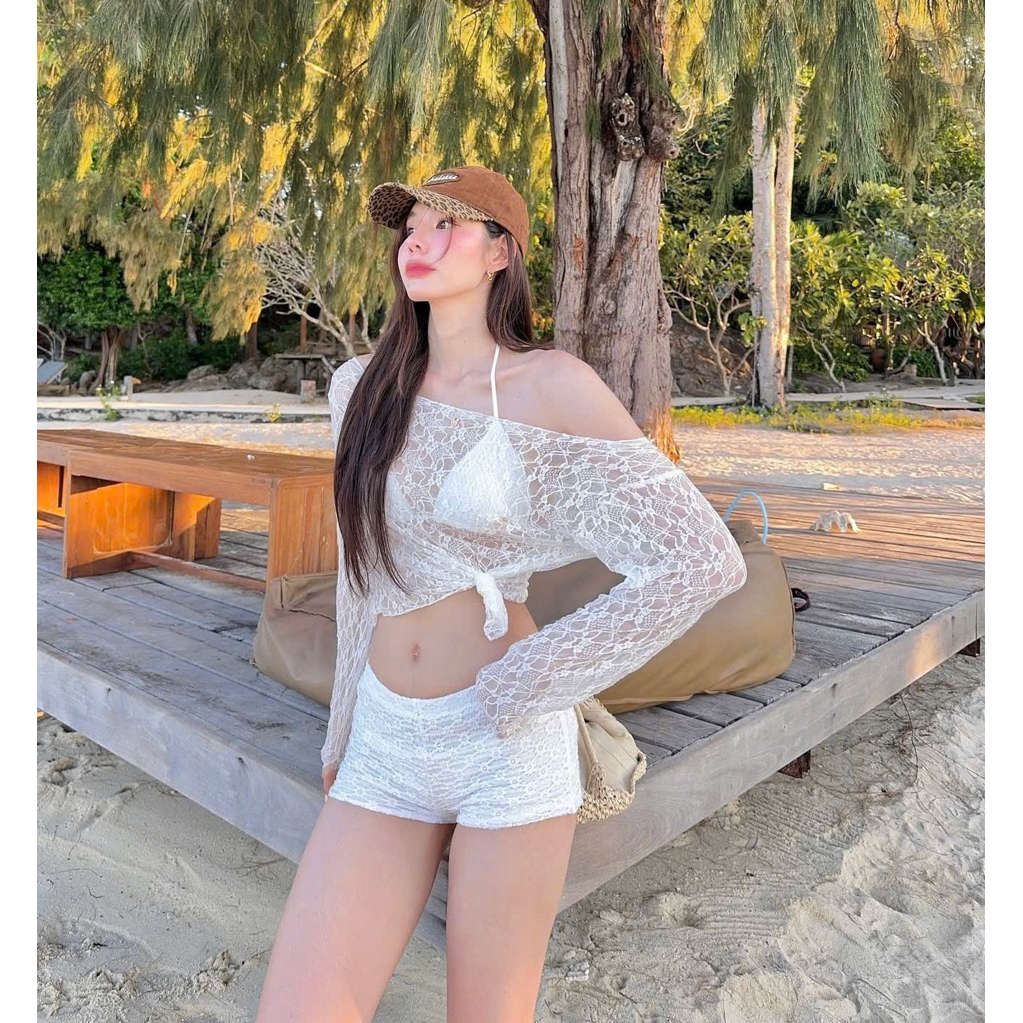 SÉT BIKINI 4 MÓN phù hợp đi biển
